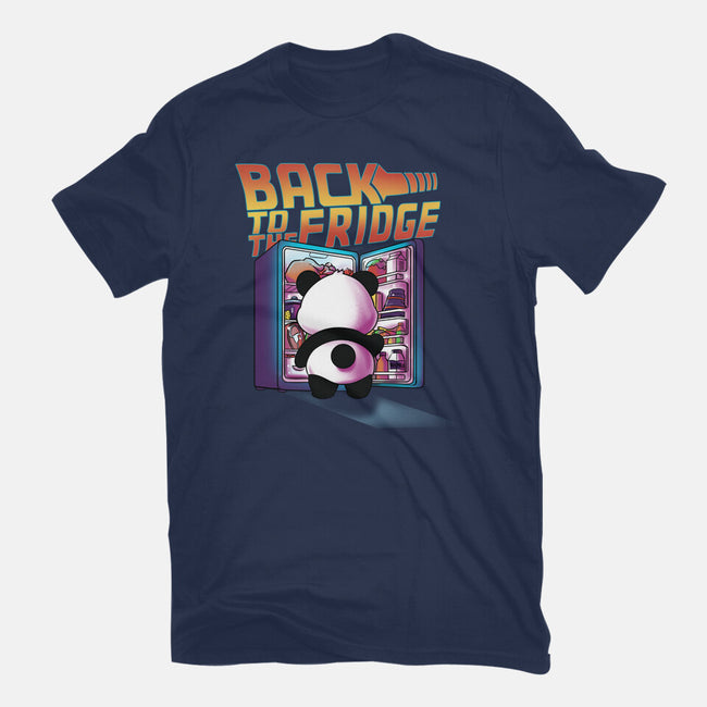 Back To The Fridge-Womens-Fitted-Tee-fanfabio