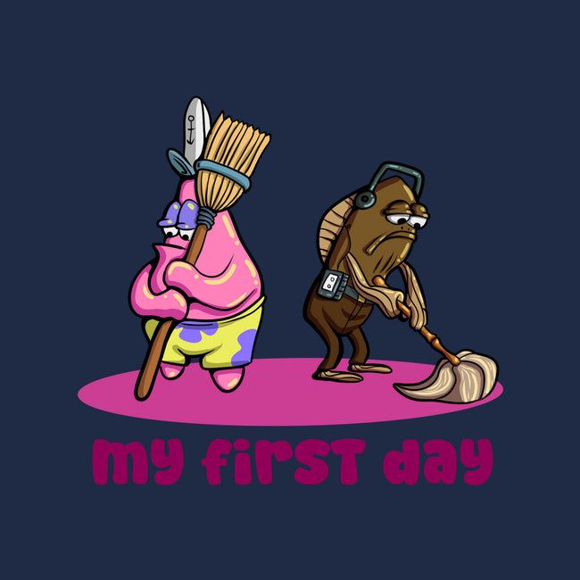 My First Day-Mens-Long Sleeved-Tee-nickzzarto
