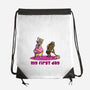 My First Day-None-Drawstring-Bag-nickzzarto