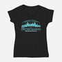 Visit Dieter Eagan National Forest-Womens-V-Neck-Tee-sachpica