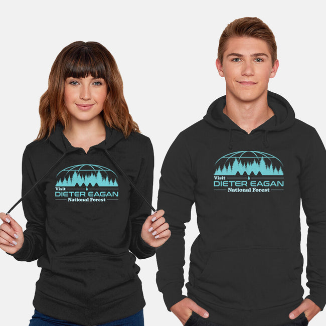 Visit Dieter Eagan National Forest-Unisex-Pullover-Sweatshirt-sachpica