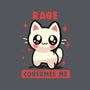 Rage Consumes Me-Womens-V-Neck-Tee-TechraNova