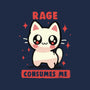 Rage Consumes Me-Womens-Fitted-Tee-TechraNova