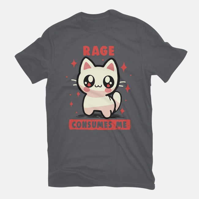 Rage Consumes Me-Womens-Fitted-Tee-TechraNova