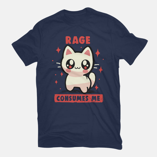 Rage Consumes Me-Womens-Fitted-Tee-TechraNova