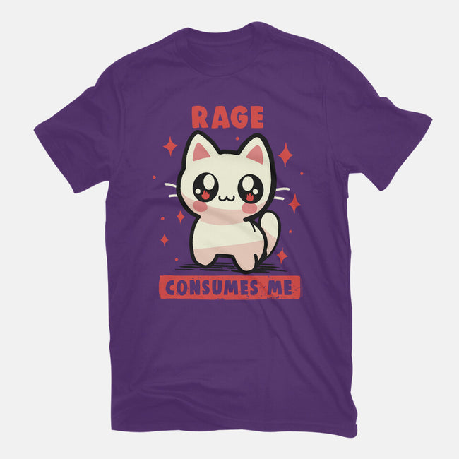 Rage Consumes Me-Womens-Fitted-Tee-TechraNova