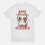 Rage Consumes Me-Womens-Fitted-Tee-TechraNova