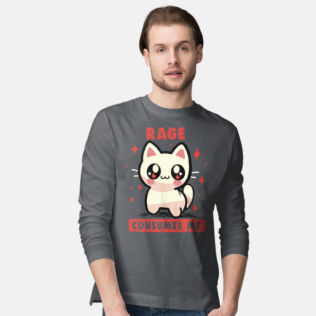 Rage Consumes Me-Mens-Long Sleeved-Tee-TechraNova