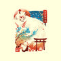 Kitsune Spirit-None-Removable Cover w Insert-Throw Pillow-dandingeroz