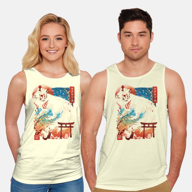 Kitsune Spirit-Unisex-Basic-Tank-dandingeroz