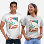 Kitsune Spirit-Unisex-Basic-Tee-dandingeroz