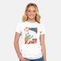 Kitsune Spirit-Womens-Fitted-Tee-dandingeroz