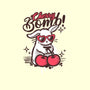 Cherry Bomb Bunny-None-Fleece-Blanket-NemiMakeit