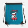Cherry Bomb Bunny-None-Drawstring-Bag-NemiMakeit