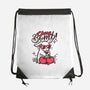 Cherry Bomb Bunny-None-Drawstring-Bag-NemiMakeit