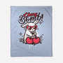Cherry Bomb Bunny-None-Fleece-Blanket-NemiMakeit