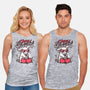 Cherry Bomb Bunny-Unisex-Basic-Tank-NemiMakeit