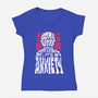 Anxiety-Womens-V-Neck-Tee-estudiofitas