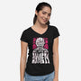 Anxiety-Womens-V-Neck-Tee-estudiofitas
