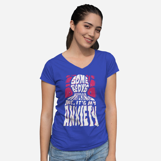 Anxiety-Womens-V-Neck-Tee-estudiofitas