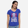 Anxiety-Womens-V-Neck-Tee-estudiofitas