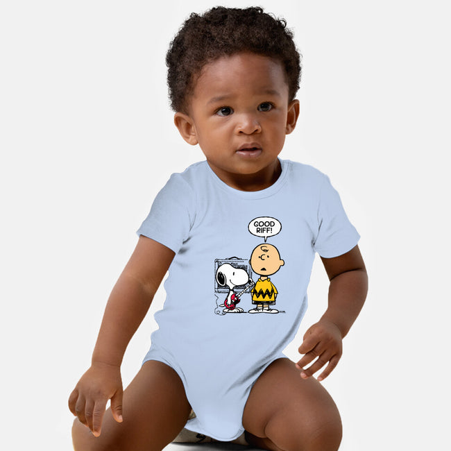Good Riff-Baby-Basic-Onesie-imisko