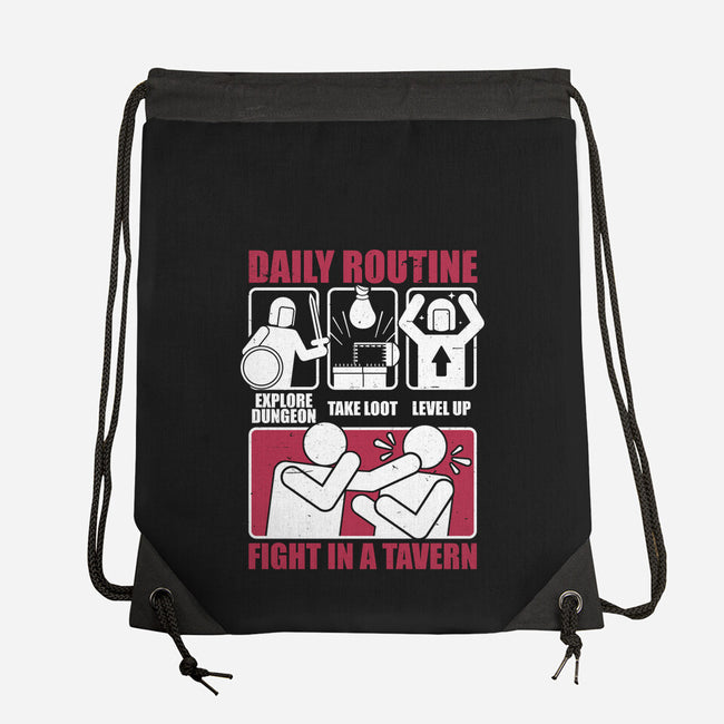 How To Dungeon-None-Drawstring-Bag-Studio Mootant