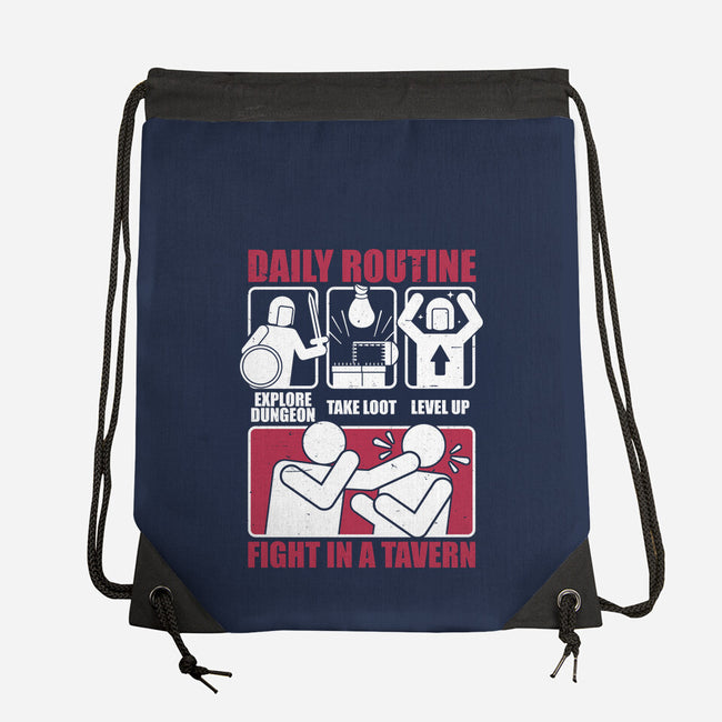 How To Dungeon-None-Drawstring-Bag-Studio Mootant
