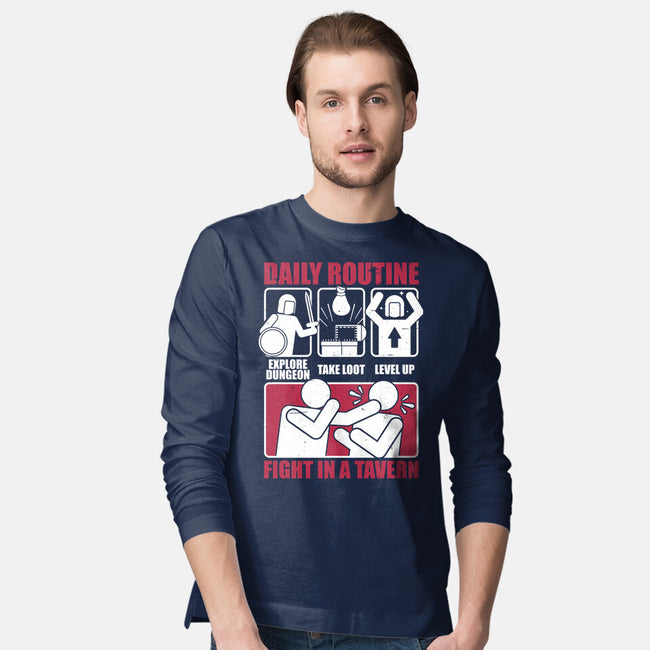How To Dungeon-Mens-Long Sleeved-Tee-Studio Mootant