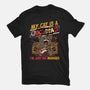 Rockstar Cat Manager-Unisex-Basic-Tee-Studio Mootant