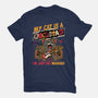Rockstar Cat Manager-Unisex-Basic-Tee-Studio Mootant