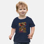 Rockstar Cat Manager-Baby-Basic-Tee-Studio Mootant