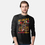 Rockstar Cat Manager-Mens-Long Sleeved-Tee-Studio Mootant