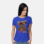 Rockstar Cat Manager-Womens-Basic-Tee-Studio Mootant