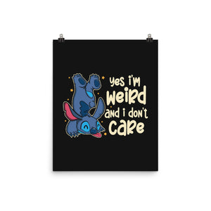 Yes I'm Weird
