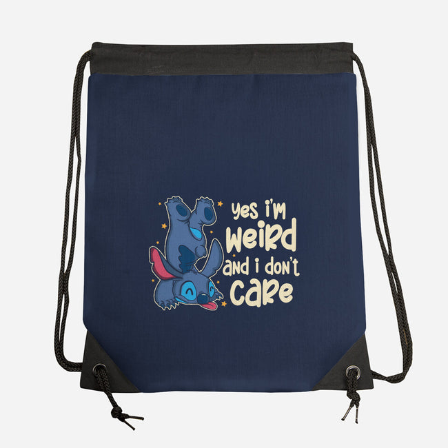 Yes I'm Weird-None-Drawstring-Bag-turborat14
