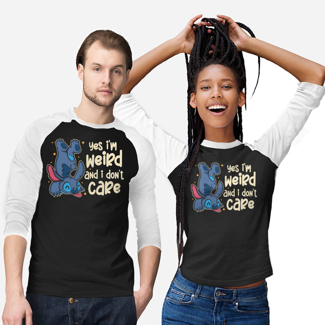 Yes I'm Weird-Unisex-Baseball-Tee-turborat14