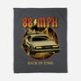 88 MPH Back In Time-None-Fleece-Blanket-retrodivision