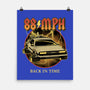 88 MPH Back In Time-None-Matte-Poster-retrodivision