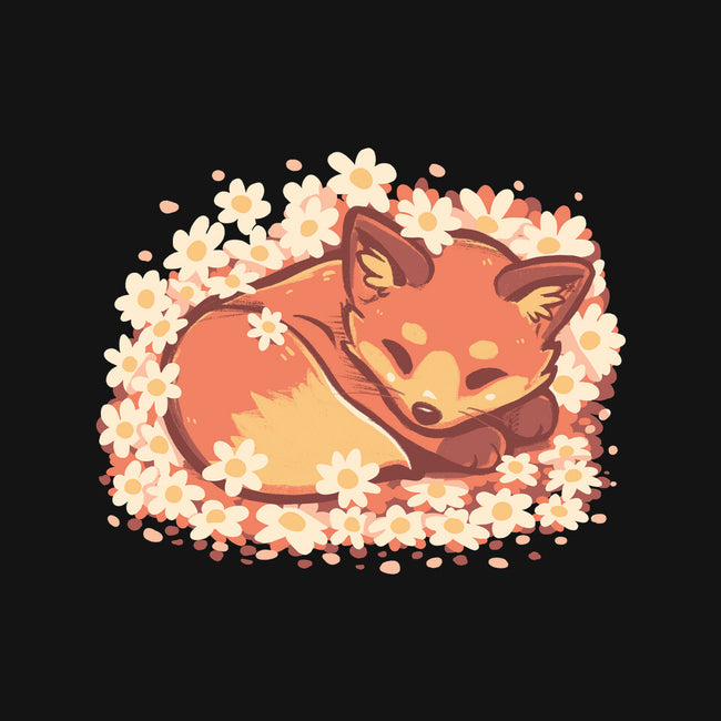 Daisy Spring Fox-Unisex-Crew Neck-Sweatshirt-TechraNova