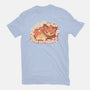 Daisy Spring Fox-Womens-Fitted-Tee-TechraNova
