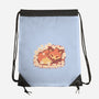 Daisy Spring Fox-None-Drawstring-Bag-TechraNova