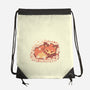 Daisy Spring Fox-None-Drawstring-Bag-TechraNova