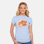Daisy Spring Fox-Womens-Fitted-Tee-TechraNova
