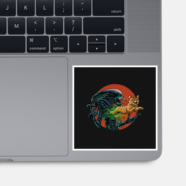 The Cutest Is Inside-None-Glossy-Sticker-zascanauta