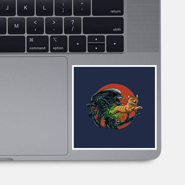 The Cutest Is Inside-None-Glossy-Sticker-zascanauta