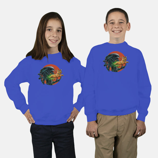 The Cutest Is Inside-Youth-Crew Neck-Sweatshirt-zascanauta