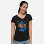 Ride The Cookie-Womens-V-Neck-Tee-Getsousa!