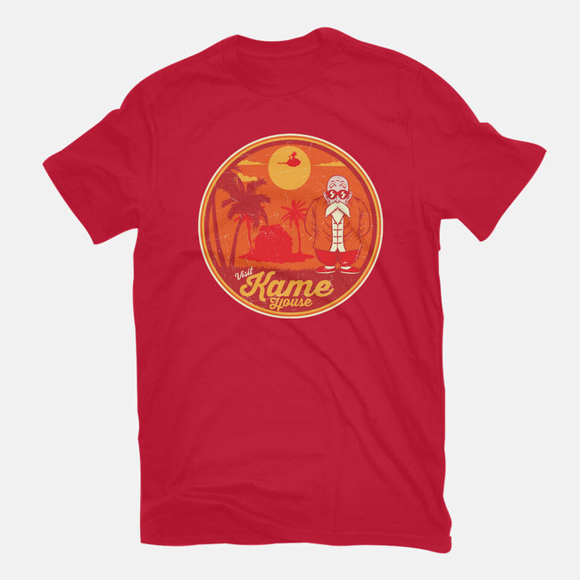 Visit Kame House-Youth-Basic-Tee-CarloJ1956