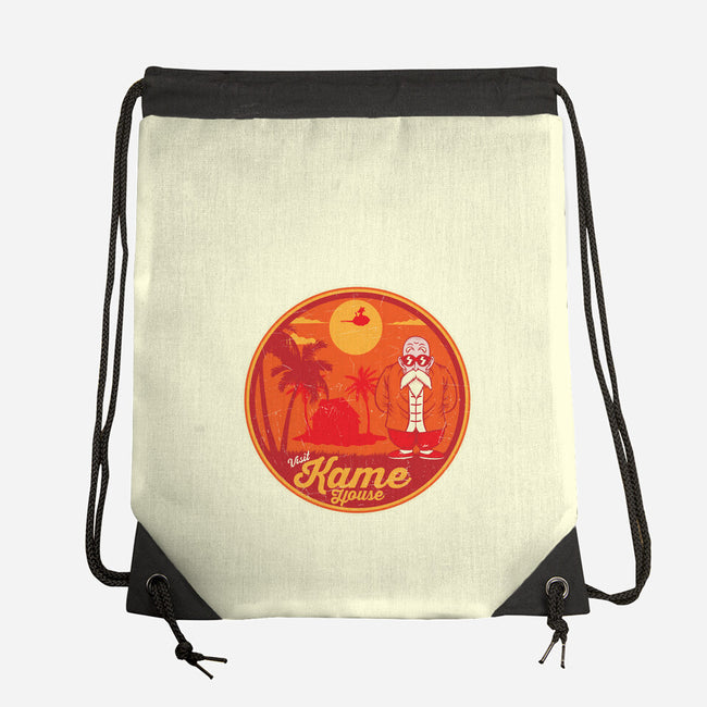 Visit Kame House-None-Drawstring-Bag-CarloJ1956